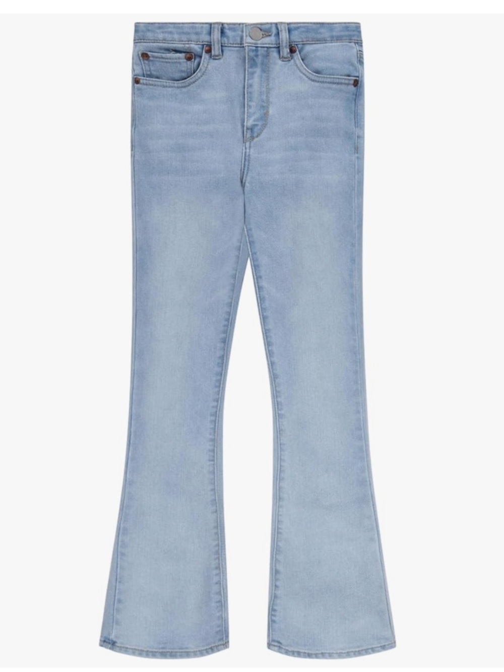 NWOT Levi's Light Wash Flare Jeans - Pale Blue
